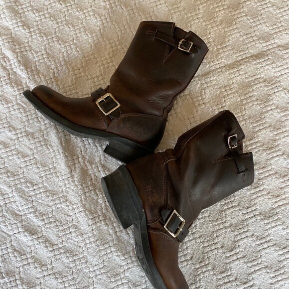 Frye Engineer Boots size 5.5 - Picture 4 of 6